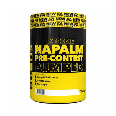 Pre-workout | Napalm Pre-Contest Pumped, pudra, 350g, Fitness Authority, Pre-workout cu cofeina 0