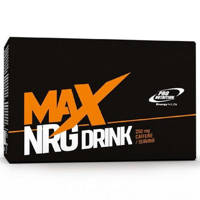 Pre-workout | Max NRG Drink 25x15g per plic, pudra, Pro Nutrition, Supliment pre-workout 0