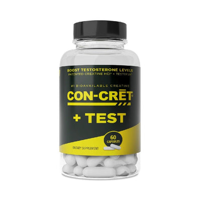 Creatina | Con-Cret + Test, 60 capsule, Promera, Supliment crestere masa musculara + testosteron 0