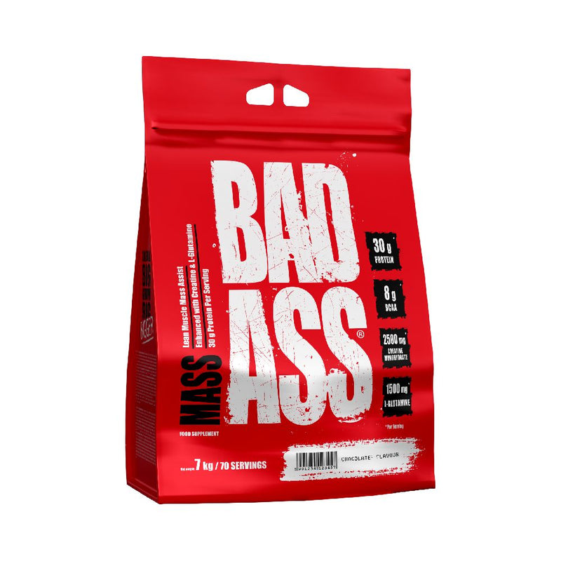 Gainer | Mass, pudra, 7kg, Bad Ass, Mix pentru crestere masa musculara 0