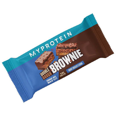 Alimente & Gustari | Double Dough Brownie, 60g, Myprotein, Prajitura proteica 0