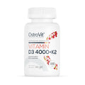 Suplimente pentru oase si articulatii | Vitamina D3 4000 + K2, 100 tablete, Ostrovit, Supliment alimentar pentru sanatate 0