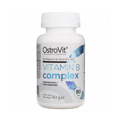 Vitamine si minerale | Complex de vitamina B, 90 tablete, Ostrovit, Supliment alimentar pentru sanatate 0