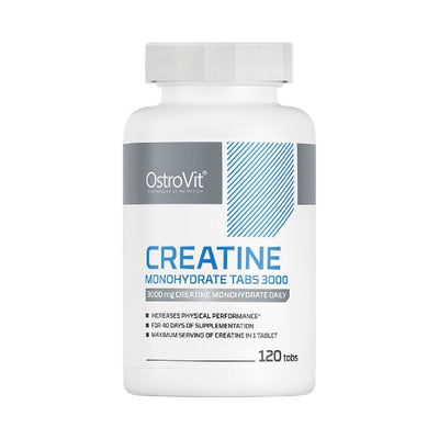 Creatina | Creatina monohidrata 3000mg, 120 tablete, Ostrovit, Supliment crestere masa musculara 0