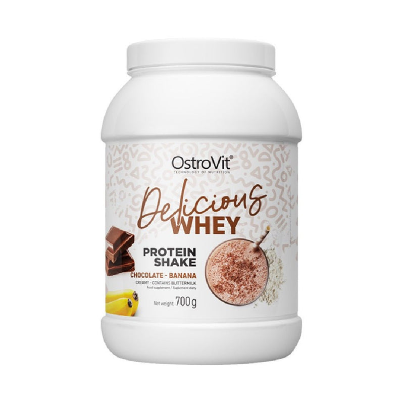 Proteine | Delicious Whey, pudra, 700g, Ostrovit, Concentrat proteic din zer 0
