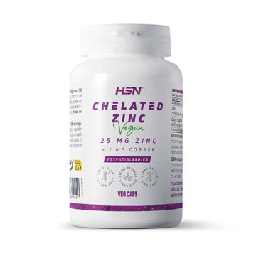 Stimulatoare testosteron | Zinc chelat 25mg, 120 capsule, HSN, Supliment alimentar pentru sanatate 0