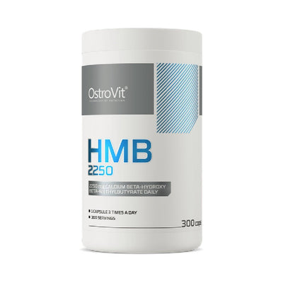 Suplimente refacere musculara | HMB 2250, 300 capsule, Ostrovit, Supliment alimentar pentru cresterea performantei 0