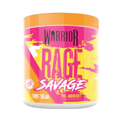Pre-workout | Rage Savage, pudra, 330g, Warrior, Pre-workout cu cofeina 0