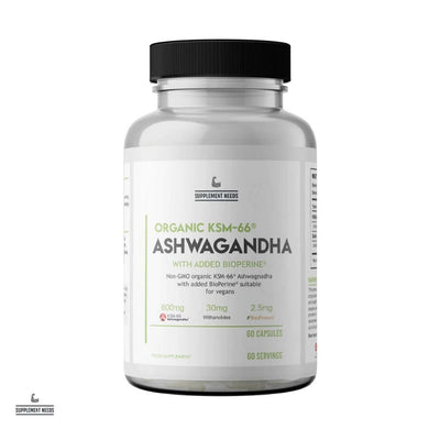 Suplimente pentru somn | KSM-66 Ashwagandha 600mg, 60 capsule, Supplement Needs, Supliment alimentar anti-stres 0