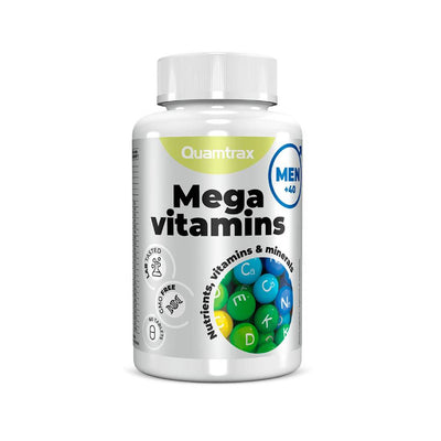 Vitamine si minerale | Mega Vitamins For Men 60 tablete, Quamtrax , Multivitamine pentru barbati 0