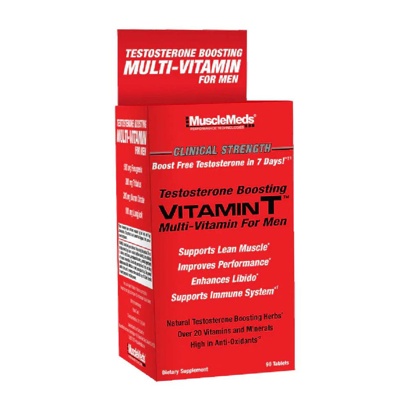 Stimulente hormonale | Vitamin T, 90 tablete, Musclemeds, Supliment stimulare hormonala 0
