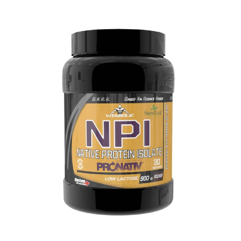 Proteine | NPI Pronativ, pudra, 900g, Vitabolic, Izolat proteic din zer 0