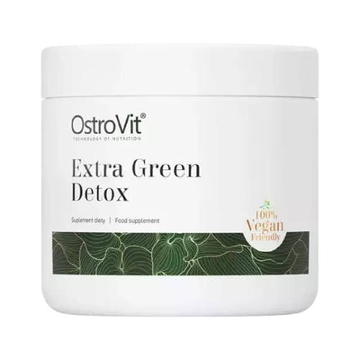 Suplimente Antioxidanti | Extra Green Detox, pudra, 200g, OstroVit, Supliment alimentar pentru detoxifiere 0