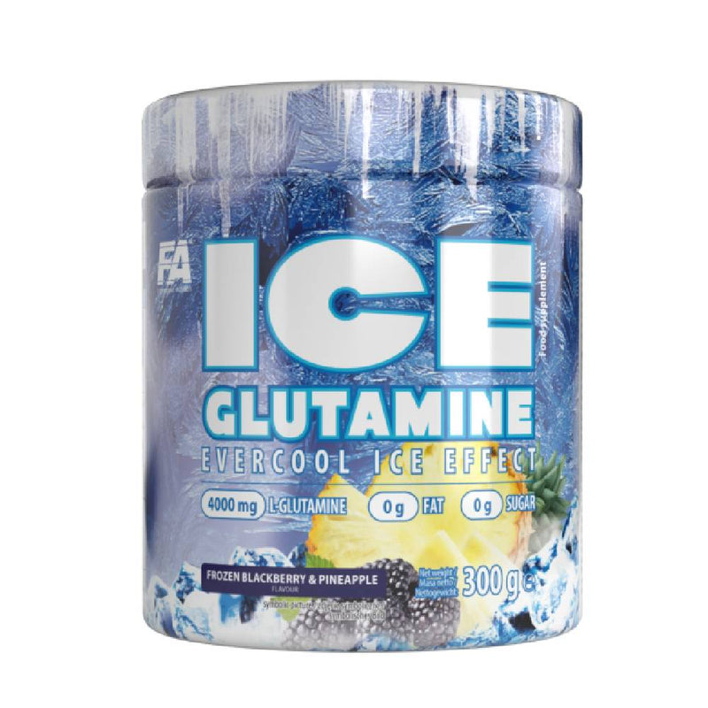 Aminoacizi | L-glutamina 300g, pudra, Fitness Authority, Supliment pentru refacere musculara 0