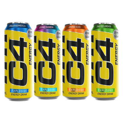 Pre-workout | C4 Energy Drink 500ml, Cellucor, Supliment alimentar pre-workout cu cofeina 1