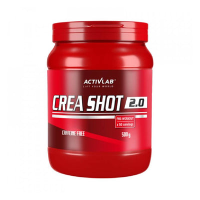 Pre-workout | Crea Shot 2.0, pudra, 500g, Activlab, Supliment alimentar pre-workout 0