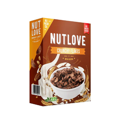 Allnutrition | Nutlove Crunchy Flakes, Cereale, 300g, Allnutrition, Cereale pentru mic dejun 0