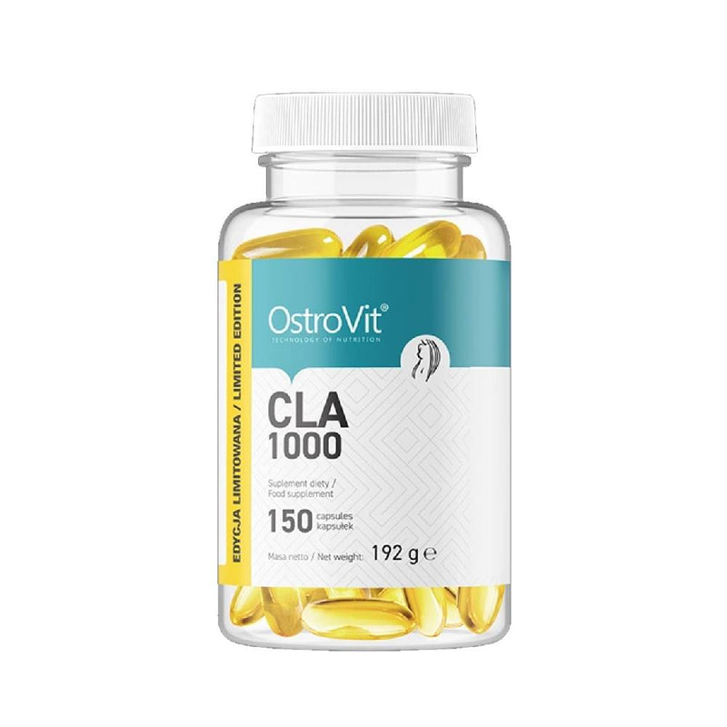 Slabire & Ardere grasimi | CLA 1000mg, 150 capsule, Ostrovit, Supliment antioxidant sportivi 0
