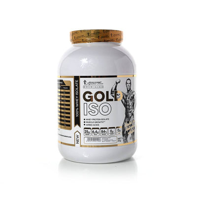 Suplimente antrenament | Gold Iso 2kg, pudra, Kevin Levrone, Izolat proteic din zer 0