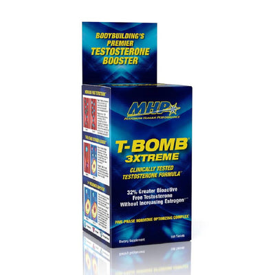 Stimulente hormonale | T-Bomb Extreme, 168 capsule, MHP, Supliment stimulare hormonala 0