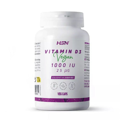 Suplimente pentru oase si articulatii | Vitamina D3 1000IU, 120 capsule vegane, HSN, Supliment alimentar pentru sanatate 0