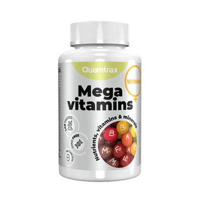Vitamine si minerale | Mega Vitamins for Women 60 tablete, Quamtrax, Multivitamine pentru femei 0