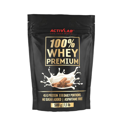 Concentrat proteic din zer | 100% Whey Premium, pudra, 500g, Activlab, Concentrat proteic din zer 0