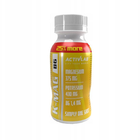 Suplimente antistres | K-Mag B6, shot, 100ml, Activlab, Complex de vitamine si minerale 0