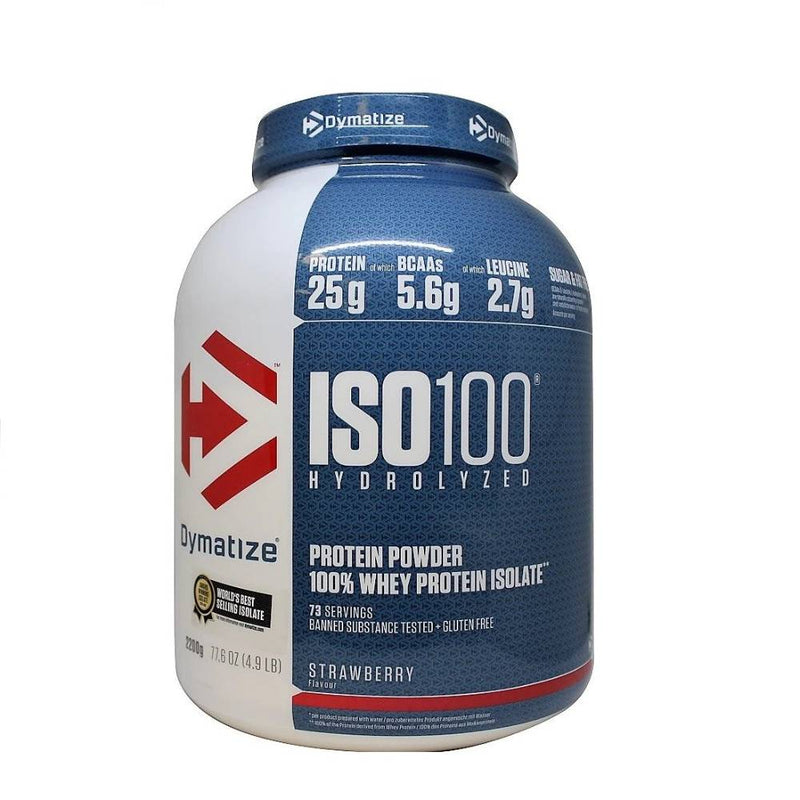Suplimente antrenament | Dymatize Iso 100 2,2kg, pudra, Proteina din zer 1