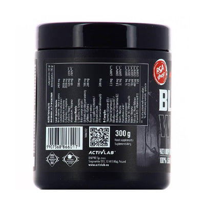 Pre-workout | Black wolf, pudra, 300g, Activlab, Supliment alimentar pre-workout cu cofeina 1