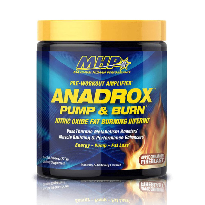 Pre-workout | Anadrox Pump & Burn, pudra, 279g, MHP, Pre-workout cu oxid nitric 0