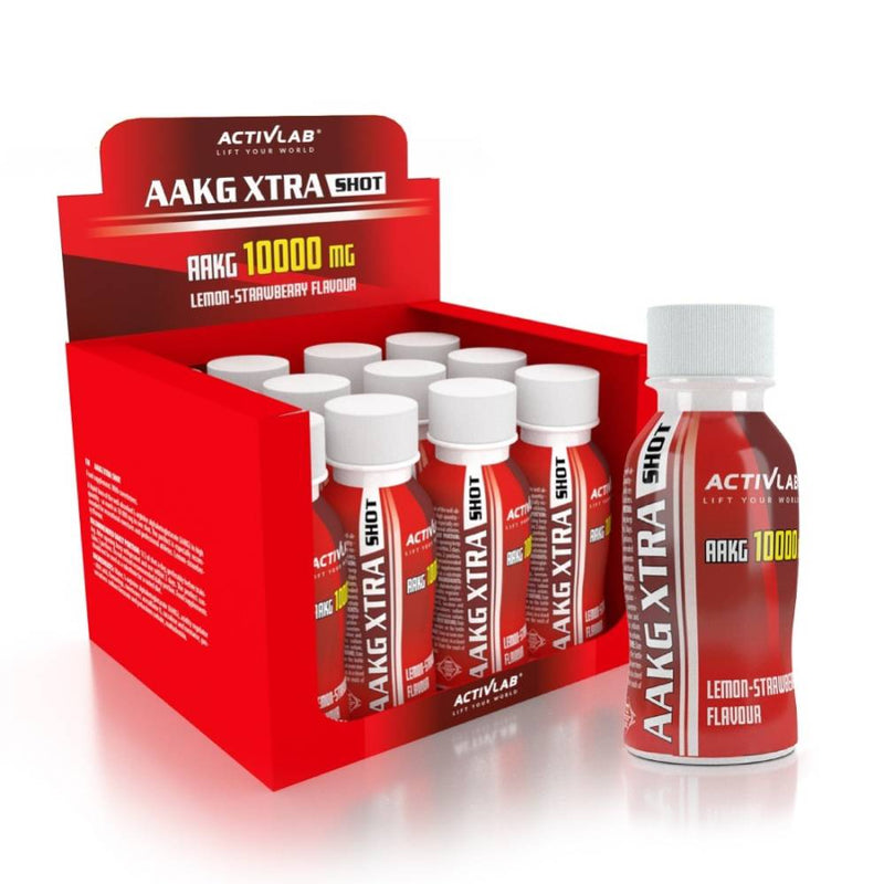 Aminoacizi | AAKG Arginina 10 000mg Shot, 100ml, Activlab, Oxid nitric 1