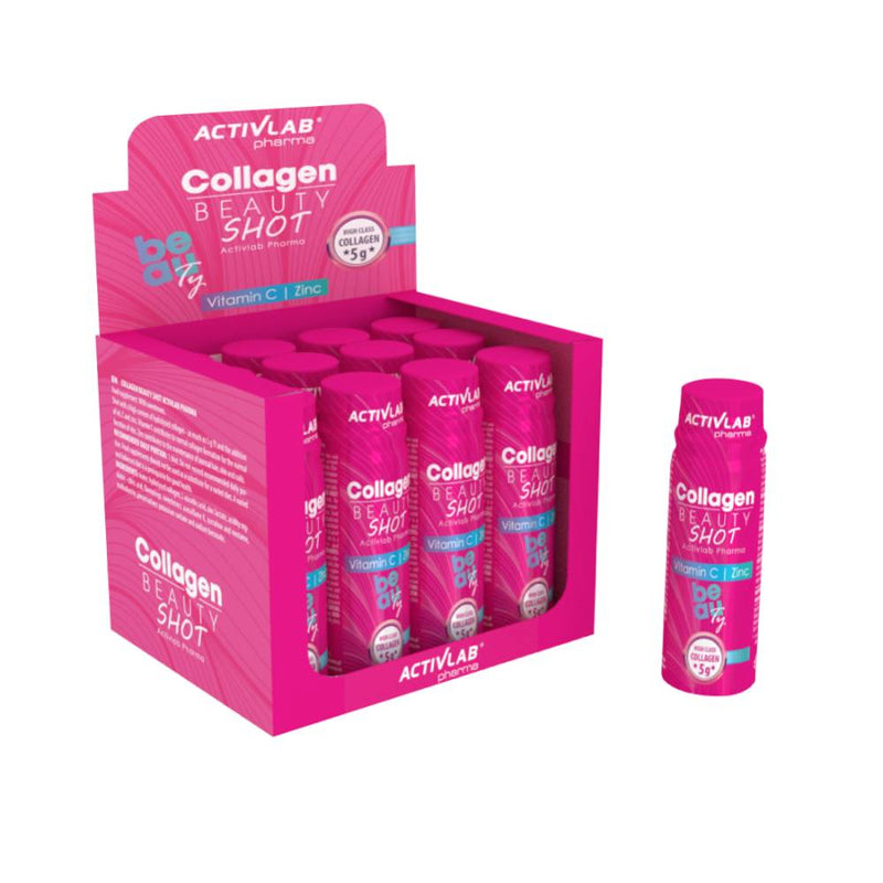 Colagen | Colagen pentru piele, par si unghii Collagen Beauty Shot 80ml, lichid, Activlab 1