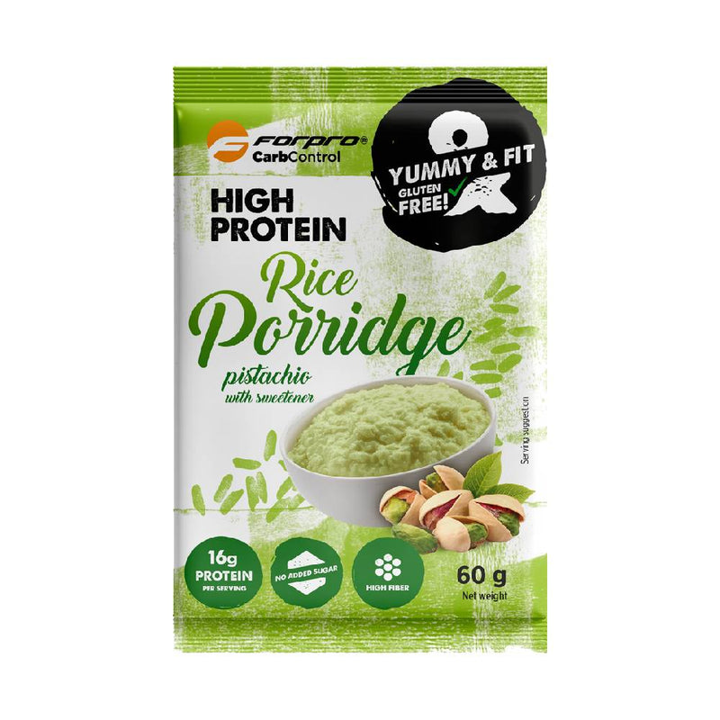 Alimente proteice | Rice Porridge, 60g, pudra, ForPro, Crema de orez fara gluten 1