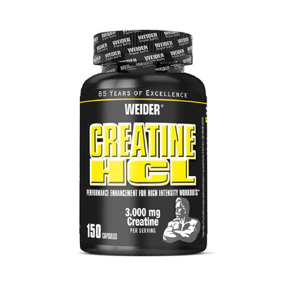 Creatina | Creatine HCL, 150 capsule, Weider, Supliment crestere masa musculara 0