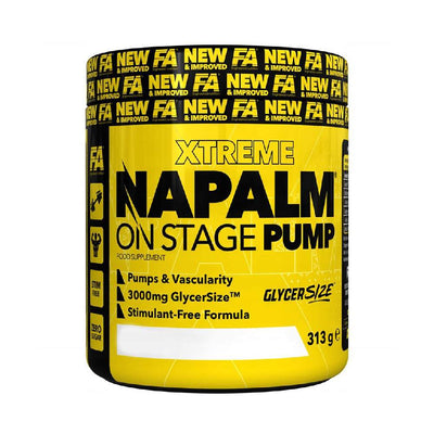 Pre-workout | Napalm On Stage Pump, pudra, 313g, Fitness Authority, Pre-workout fara stimulent 0