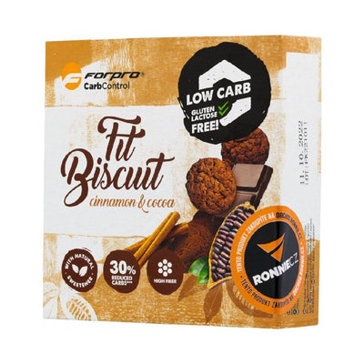 Lactose Free | Fit Biscuit 50g, ForPro, Continut scazut de carbohidrati, Fara zahar 1