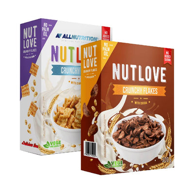 Allnutrition | Nutlove Crunchy Flakes, Cereale, 300g, Allnutrition, Cereale pentru mic dejun 1