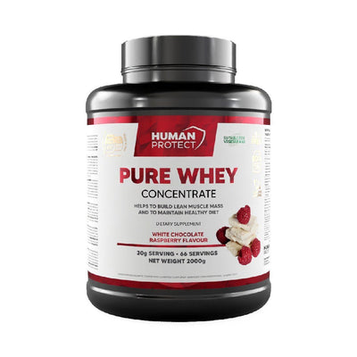Concentrat proteic din zer | Pure Whey, pudra, 2kg, Human Protect, Concentrat proteic din zer 0