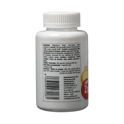 Stimulente hormonale | ZMA, 100 capsule, Quamtrax, Supliment stimulare hormonala 2