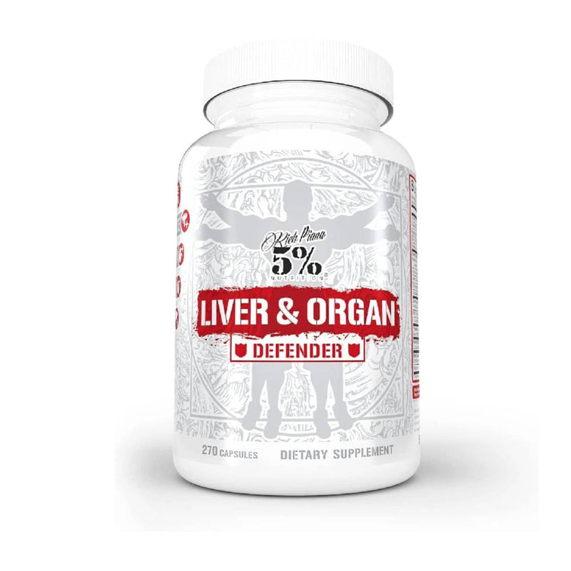 Suplimente pentru sanatate | Liver and Organ Defender 270 capsule, 5% Rich Piana, Protector hepatic sportivi 0