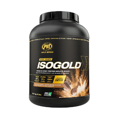 Izolat proteic din zer | Isogold, pudra, 2,27kg, Pure Vita Labs (PVL), Izolat proteic din zer 0