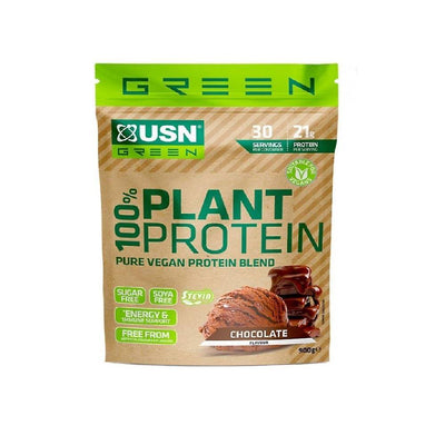 Suplimente antrenament | 100% Proteina din plante pudra, 900g, USN 1