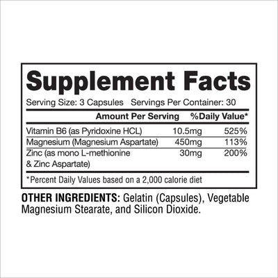 Stimulente hormonale | ZM Complex 90 capsule, Gaspari Nutrition, Supliment alimentar pentru sanatate 1