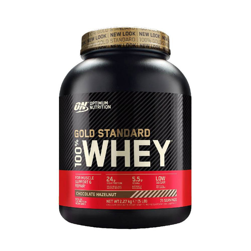 Suplimente antrenament | Whey Gold Standard 100% Protein 2,27kg, pudra, Optimum Nutrition, Concetrat proteic din zer 1
