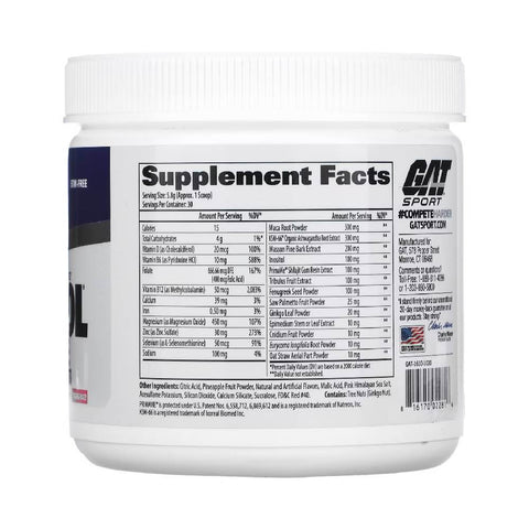 Stimulente hormonale | Testrol Elite, pudra, 174g, Gat Sport, Supliment stimulator hormonal 1