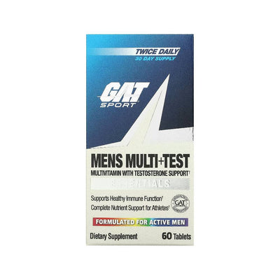 Stimulente hormonale | Men's Multi + Test 60 tablete, Gat Sport, Multivitamine pentru barbati 1