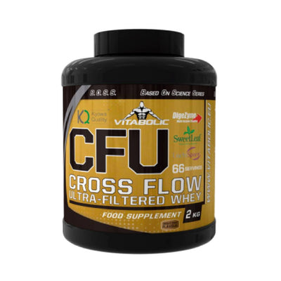 Proteine | CFU Lean Mass Builder Whey, pudra, 2kg, Vitabolic, Mix crestere masa musculara 0