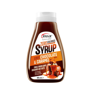 Alimente & Gustari | Sirop Zero Calorii, 425ml, Genius Nutrition, Sirop pentru gustari 0