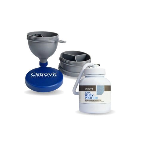 omnibus-label-omnibus-not-compliant | Breloc borcan depozitare proteina continut 50g si Palnie + cutie de pastile Ostrovit 0